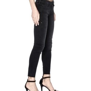 Mother Looker Ankle Fray Jeans